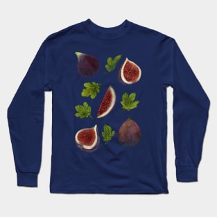 Figs and Leaves Long Sleeve T-Shirt